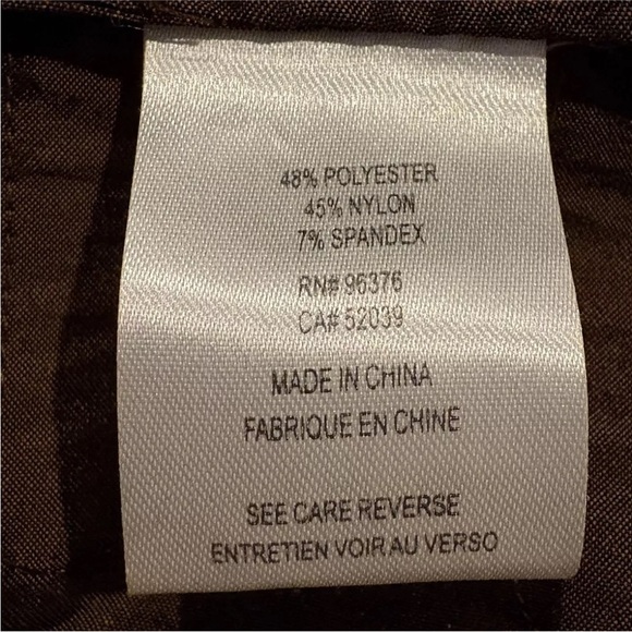 Samuel Dong Brown Textured‎ Ribbon Designer Blazer Jacket Womens Large - Picture 5 of 6